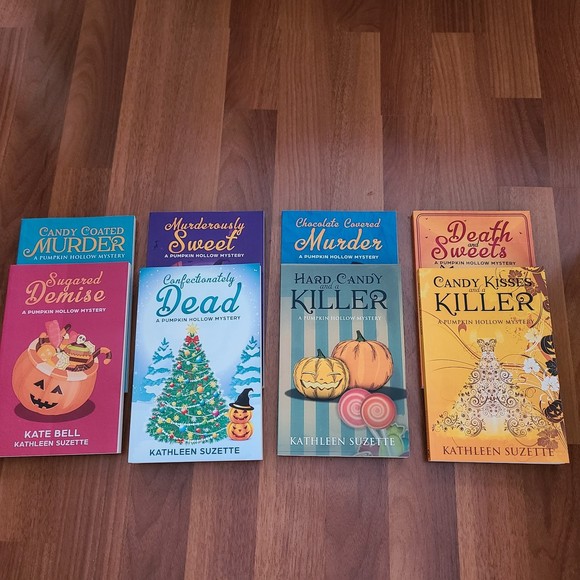 A Pumpkin Hollow Mystery Series (Books 1-8) by Kate Bell & Kathleen Suzette - Picture 2 of 2